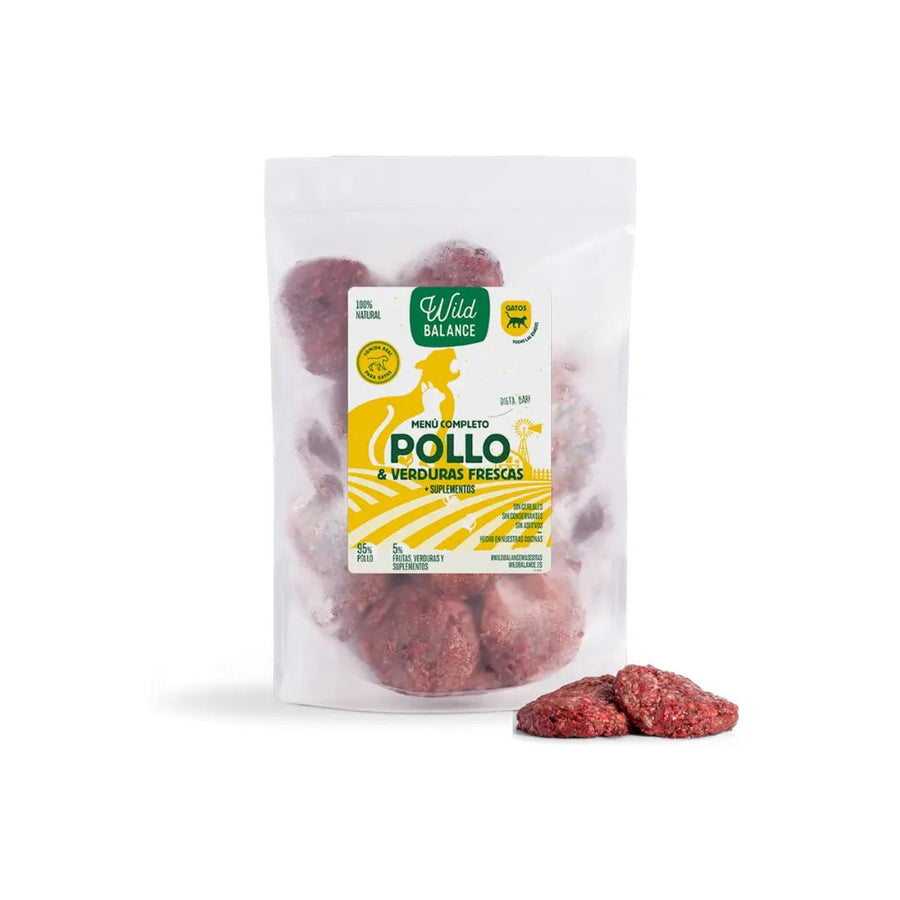 Menú BARF de pollastre per a gats 1 kg