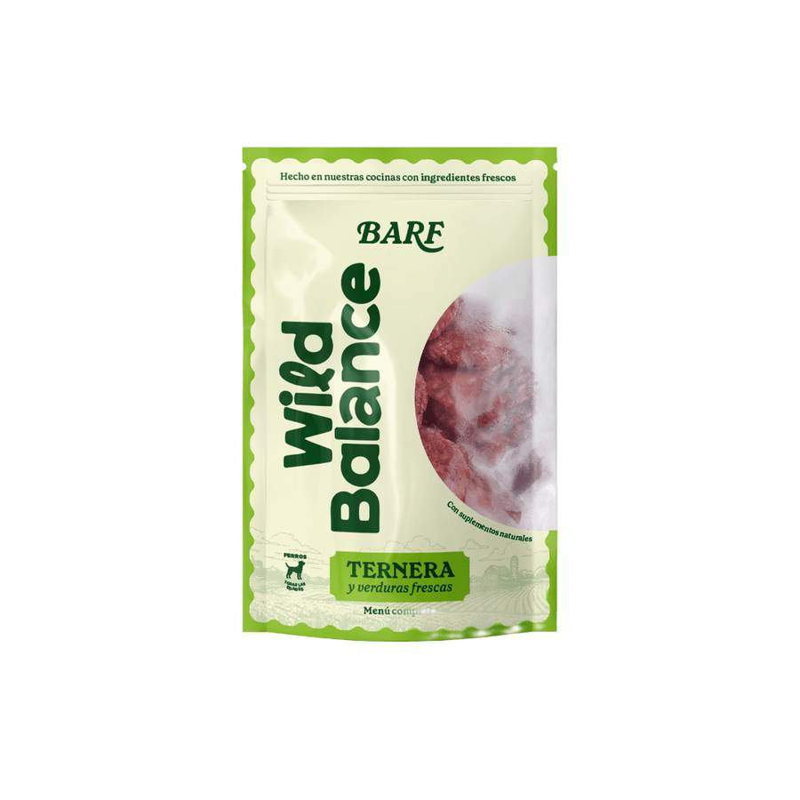 Menú BARF de vedella 0,5 kg