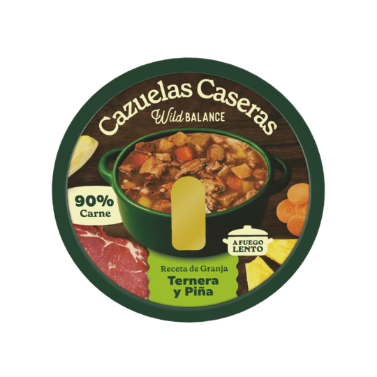 Cassola casolana de vedella i pinya 280 g